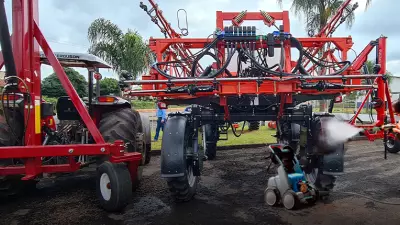 limpeza de máquinas após o uso