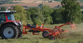 O  espalhador GF 1003 T no trabalho