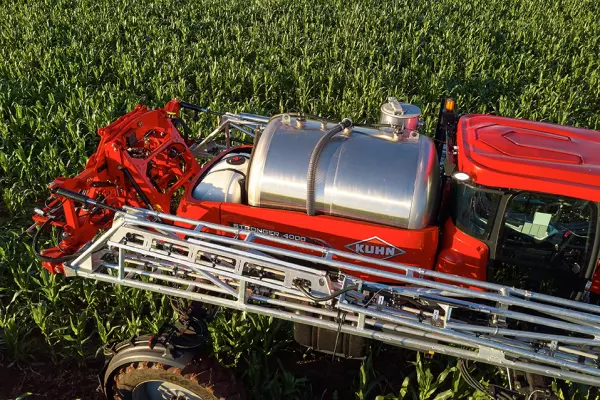 Tanque de defensivos em aço inox