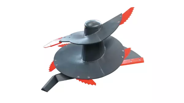 Clean view of the machine auger