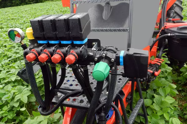 Comando de pulverização