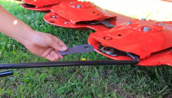 Sistema de troca rápida das facas FAST-FIT