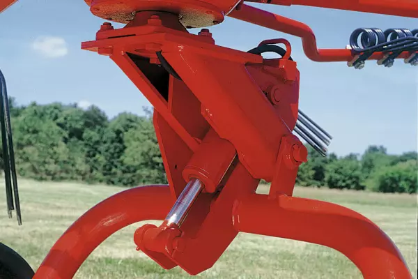 ajuste da altura do rotor