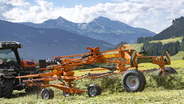 Rotores especialmente concebidos para acompanhar as variações da sua parcela.