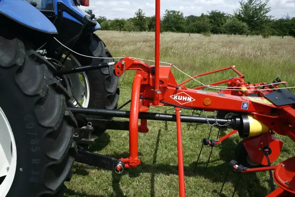 Trava dos rotores para transporte totalmente seguro