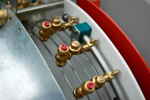 Porta bico duplo em latão - com antigotejo