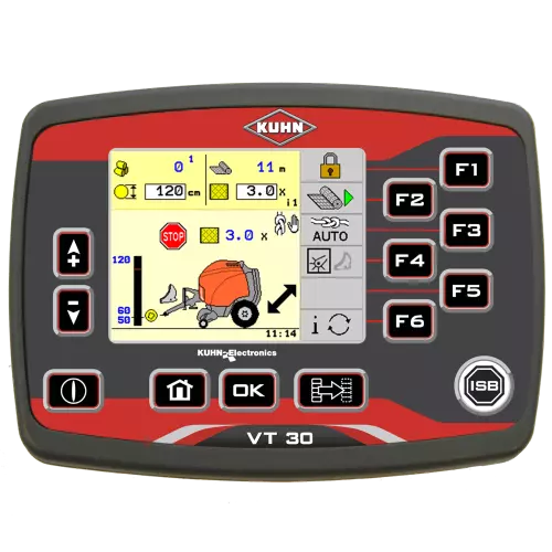 O monitor sensível ao toque VT30 com uma tela colorida de 3,5 polegadas