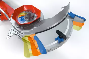 Ajuste de distribuição coaxial - CDA
