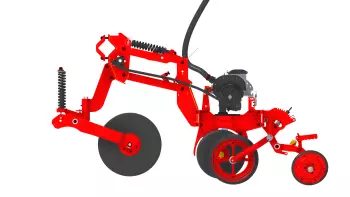 Desenho lateral das linhas da GRAN PRIME em plantio
