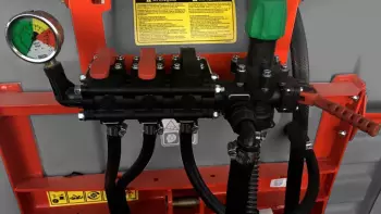 Comando de pulverização duas seções do Gardien C