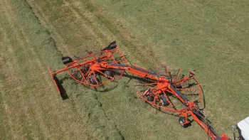 Formação de uma leira com o GA 6632+