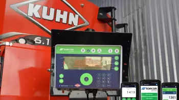 Foto de um indicador de balança.