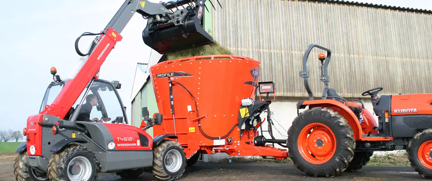 Carregamento dos ingredientes.